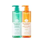 【蝦皮直營】Phyto Derma 朵蔓 草本系列洗髮精490ml (控油/去屑 任選1入) 頭皮淨化