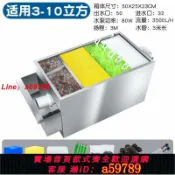 晴光選物 【店長推薦 品牌好貨】魚池過濾器水循環系統水池過濾箱室外自動凈水設備戶外大型不銹鋼