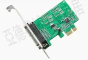 PCI-E并口卡 pcie轉并口 25針lpt口 打印機接口卡 PCIE打印機卡【亞德機械五金家居】