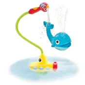 以色列 Yookidoo 戲水玩具-噴水鯨魚蓮蓬頭套組|洗澡玩具【麗兒采家】