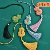 桃園出貨⚡️汽車車內車用葫蘆吊飾刺繡小香包手工香囊包掛飾小禮品隨身平安符