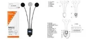 Travor 專業多燈頭微距閃光燈RGB 植物動物補光燈通用於各型號單反相機 中間RGB燈，長亮/關； 色溫可調節： 紅