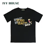 IVY HOUSE 常春藤 男童藍球趣味圖騰T恤531702(130cm~170cm)台灣製