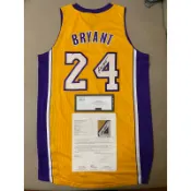 【收藏家先生】｜欣賞｜NBA｜簽名球衣｜真網眼｜Kobe Bryant 真網眼 球員版 JSA & Panini雙認證