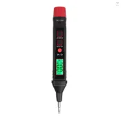 Habotest 數字電壓測試筆螺絲刀 12V-300V 交流電壓檢測器一字螺絲刀測試筆家用電器智能感應電探針維修檢測