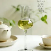 🔥本土夯貨-熱銷威士忌品鑑杯創意雞尾杯玻璃高腳杯泡茶品茗杯茶道聞香杯異形杯