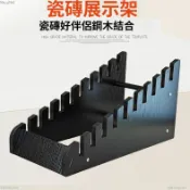瓷磚展示架 落地立式 地磚架 加大容量 樣品架 300/600型號可選 建材行 磁磚店 門市陳列 展場選樣收納