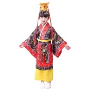 ♞,♘兒童古裝皇帝漢服服裝男童隋唐太子古代古風全套寶寶龍袍演出少爺