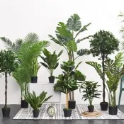 仿真植物擺件北歐ins假綠植盆栽旅人蕉龜背葉橄欖樹室內裝飾盆景