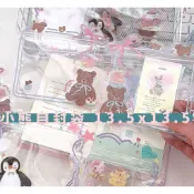 台灣現貨❤️小熊企鵝自封袋 餅乾袋 糖果袋  烘焙包裝袋 餅乾袋 點心袋 牛軋糖袋 新年包裝 禮物袋 包裝袋