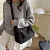 💛限時促銷💛女士包時尚通勤餃子包女大容量單肩休閒 包包  斜 挎包  新款百搭托特