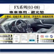 【多種材質避光墊】INFINITI 英菲尼迪 FX35(03-08) 法蘭絨 麂皮 碳纖維 超纖皮革 避光墊