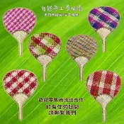 【i郵購】【自然屋精品】 扇子 蒲扇 草編扇 客製化 草編扇贈品 環保風企業廣告 自然風活動廣告 來圖個性化訂做 環保風開幕贈禮品