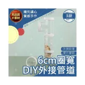 (店+)【隔日送達🚀】6cm圈寬DIY外接管道 外接管道 球型彎管 倉鼠用品 倉鼠水管 亞剋力倉鼠外接管道玩具管 金絲熊籠
