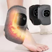 【暖研所】智能恆溫腳踝按摩器 石墨烯加熱護腕帶 發熱保暖按摩儀 震動按摩護踝帶  腳部腳踝熱敷帶 交換禮物