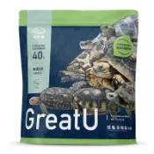 【蝦皮直營】GreetU 龜優糧 陸龜全階段飼料1kg 雨林型陸龜主食 雜食性澤歸 苜蓿草 狼尾草 提摩西草