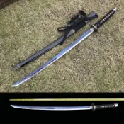一件代發[龍泉劍莊]匠心刀劍寶劍日本刀東洋木質動漫cosplay道具 未開刃