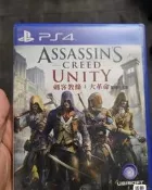 刺客信條大革命ps4 盒無損，中文