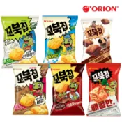 《番薯先生》韓國 ORION 好麗友 烏龜玉米脆片 玉米濃湯 烏龜餅乾 韓式辣醬 芥末牛排 海苔 巧克力 焦糖爆米花