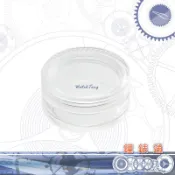 【鐘錶通】圓形零件盒 5g 10g 20g 30g 50g  單個 / 塑膠透明圓罐├零件罐/瓶瓶罐罐/收納罐┤