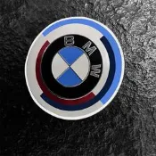 台灣現貨BMW 寶馬 全車系 新款50週年復刻版 車標 前後標 方向盤標 鋁圈標 輪殼標 M版 F10 F20 F30