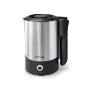 【KINYO】雙電壓快煮壼 0.6L隨行杯 304不鏽鋼旅行快煮壺/電水壺/熱水壺