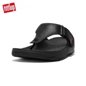 【FitFlop】 TRAKK II 經典可調式夾腳涼鞋-男(靚黑色)