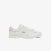 【LACOSTE】女鞋- Carnaby Set 皮革休閒鞋(白色)