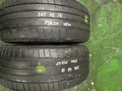 日興隆中古胎  Michelin米其林 PS4 ZP 245/45/18 紋路深 2條