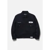 NEIGHBORHOOD ZIP WORK JACKET 拉鍊 工作 外套 深藍 黑 261TSNH-JKM03