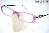 【angel精品眼鏡】☆SIMPLE LIFE☆ 輕量簡約*高科技.無螺絲β鈦TITANIUM IP塑鋼鏡架SL-002