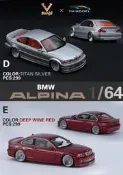 YM MODEL 1:64 bmw E46 ALPINA B3 樹脂仿真汽車模型