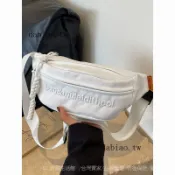 免運爆款🎇便攜式斜挎胸包女新款時尚單肩包餃子包運動風流行百搭網紅腰包