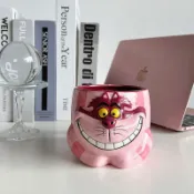 💥 蟹老闆生活館 💥熱推愛麗絲夢遊仙境水杯妙妙貓柴郡貓陶瓷杯子卡通杯辦公牛奶杯馬克杯