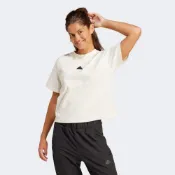 (店+)【adidas 愛迪達】ADIDAS 短T W Z.N.E. TEE ZNE 白色 休閒 短袖 上衣 女 IS3920