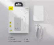 HACK 倍思baseus 10000mAh無線行動電源超薄數位移動電源支架 PD/QC快充