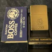 Zippo 【現貨全新品】打火機 日本設計1995年Boss封釉熏銅