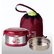 〈茶知道〉 全新商品 三光保溫飯盒 紅/藍 便當盒 保溫飯盒 小蟻布比 三光佳用保溫飯盒 蓋子