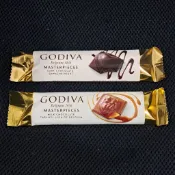 GODIVA 經典大師 巧克力醬夾心黑巧克力棒/焦糖醬夾心牛奶巧克力棒(30-32g) 效期10/14