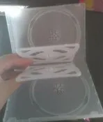 【滿25個包郵】DVD盒6片裝光蝶盒加重透明5張裝光蝶盒CD光蝶包裝盒光蝶盒子蝶片盒六片裝多蝶裝盤盒 塑膠盒子