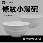 【知久道具屋】湯碗 條紋小湯碗 南京碗 飯碗 湯碗 甜點碗 碗粿碗 瓷器