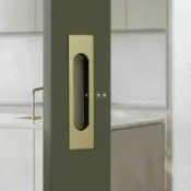 生活軌道 【隱形暗裝】嵌入式把手 房門把手 移門把手 木門把手 橫移門把手 內嵌對裝 暗藏式設計 極簡風格 不鏽鋼材質 適用於室內門