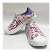 (店+)【SKECHERS】SKECHERS 女童涼拖鞋 GUZMAN STEPS 洞洞鞋 水鞋 308054LPKMT (H3)