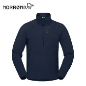 [全新正品] Norrona 老人頭 warm2 halfzip Polartec 200 中層衣 刷毛保暖 外套(S)