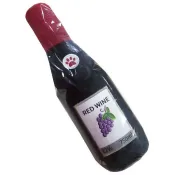☆汪喵小舖2店☆ 狗狗玩具 ~ 趣味酒瓶啾啾玩具// 啤酒瓶、紅葡萄酒瓶