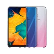 【Samsung 三星】買一送一 GALAXY A30 原廠漸層透明背蓋(台灣公司貨)