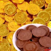 免運【買100送20】金幣巧克力 喜慶必備 金幣零食節日禮物 新年貨 婚慶喜糖果 蛋糕配飾 過年拜拜用lide