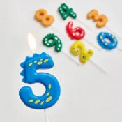 【芽米栗】最快隔日到 恐龍蠟燭 生日蠟燭 數字蠟燭 蛋糕蠟燭 造型蠟燭 生日數字蠟燭 蠟燭 生日 慶生蠟燭 可愛蠟燭