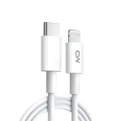 (店+)【CW】頂級MFI認證1米充電線(PD快充線 Type C傳輸線Usb適用iPhone 15 Apple蘋果Lightning)