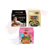 【韓國忠清南道】韓國 八道paldo 金炸醬麵/蛤蜊海帶湯麵/奶油起司辣雞鐵板炒麵 李連福炸醬麵 蛤蜊海帶 奶油起司